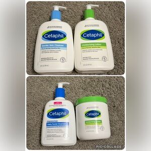 NEW Cetaphil cleanser and moisturizer bundle